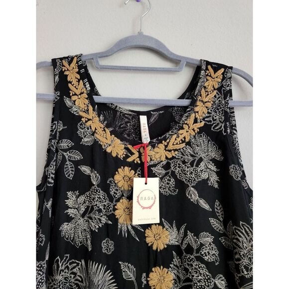 RAGA Riviera Maya Printed Midi Dress‎ | Size  S - Picture 5 of 5